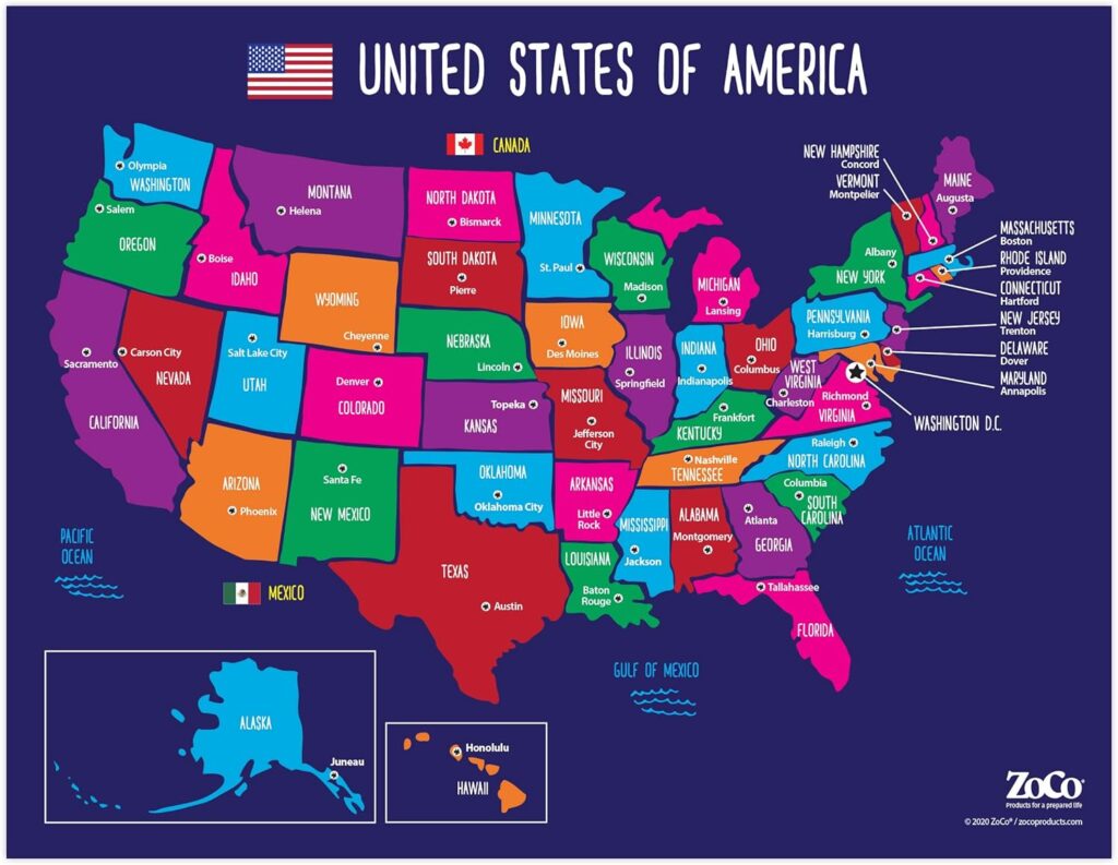 America Map